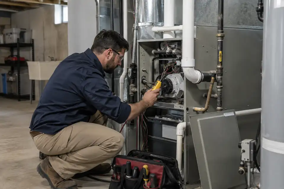 Oversized furnace operation